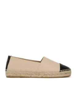 Espadrille IZIA Beige et Noir