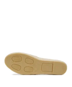 Espadrille IZIA Beige et Noir