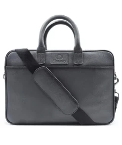 Mallette Grainée Gris