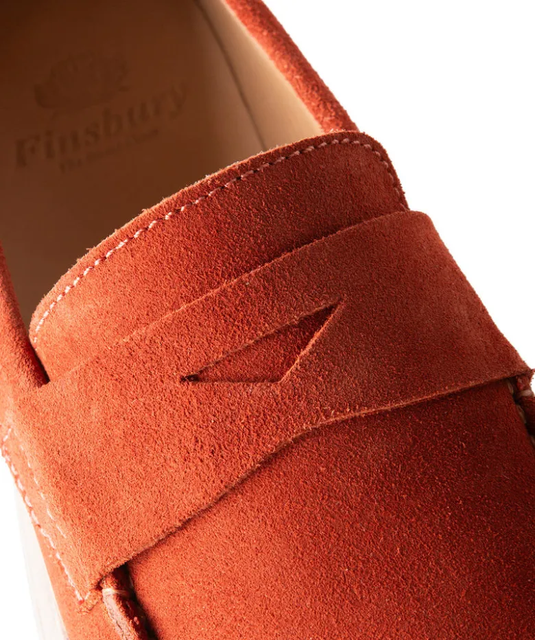Mocassin ACAPULCO Veau Velours Brique