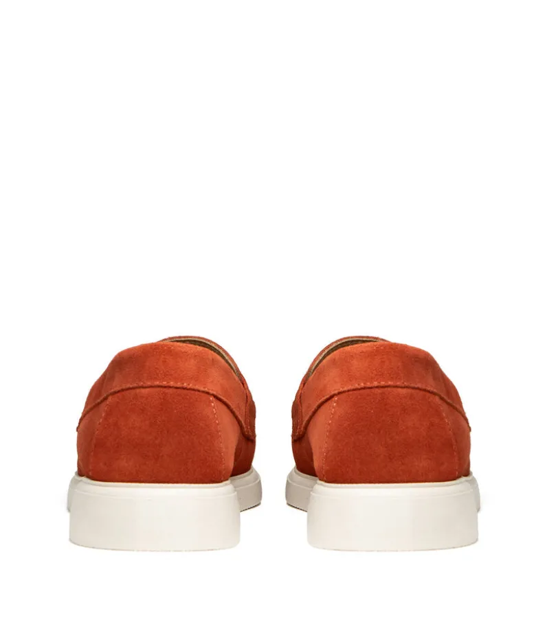 Mocassin ACAPULCO Veau Velours Brique