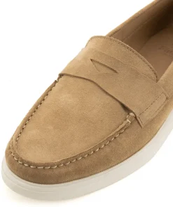 Mocassin ACAPULCO Veau Velours Sable