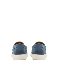 Mocassin ACAPULCO Veau Velours Bleu Azur