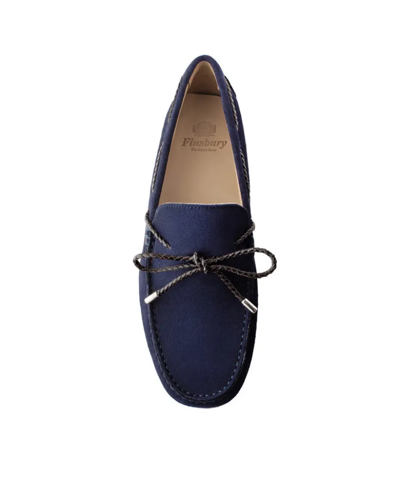 Mocassin CANCUN Daim Marine