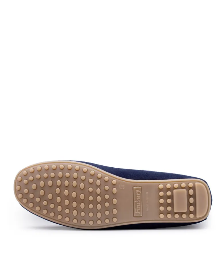 Mocassin CANCUN Daim Marine
