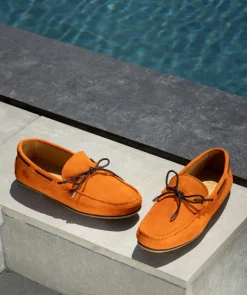 Mocassin CANCUN Daim Orange