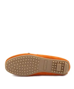 Mocassin CANCUN Daim Orange