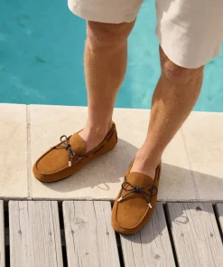 Mocassin CANCUN Daim Tabac