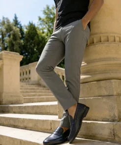Mocassin CLAYTON Bleu Patiné