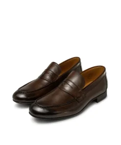 Mocassin CLAYTON Marron Patiné