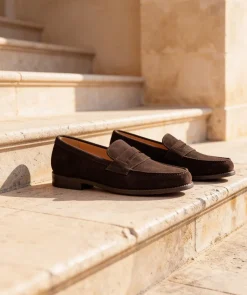 Mocassin COLLEGE 1986 Daim Marron