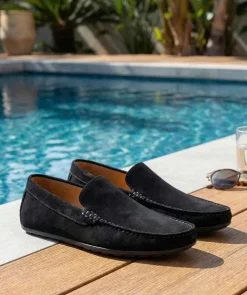 Mocassin DANDY Daim Noir