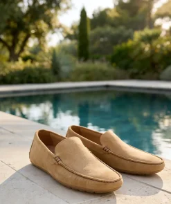 Mocassin DANDY Veau Velours Sable