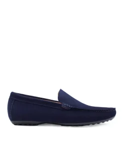 Mocassin DANDY Veau Velours Bleu Marine