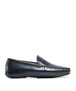 Mocassin LUCA Bleu Patiné