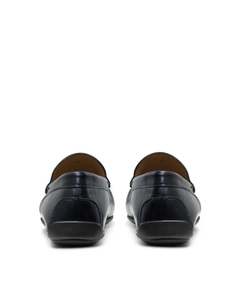 Mocassin LUCA Bleu Patiné