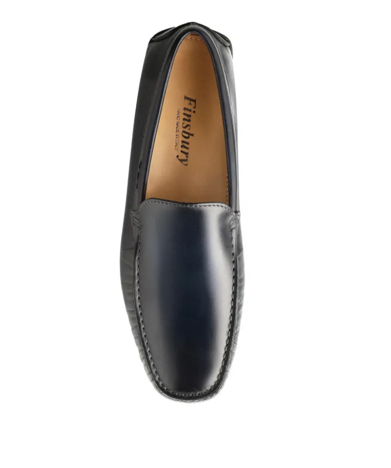 Mocassin LUCA Bleu Patiné