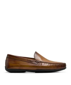 Mocassin LUCA Gold Patiné