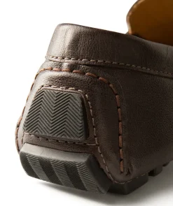 Mocassin MARBELLA Grainé Marron