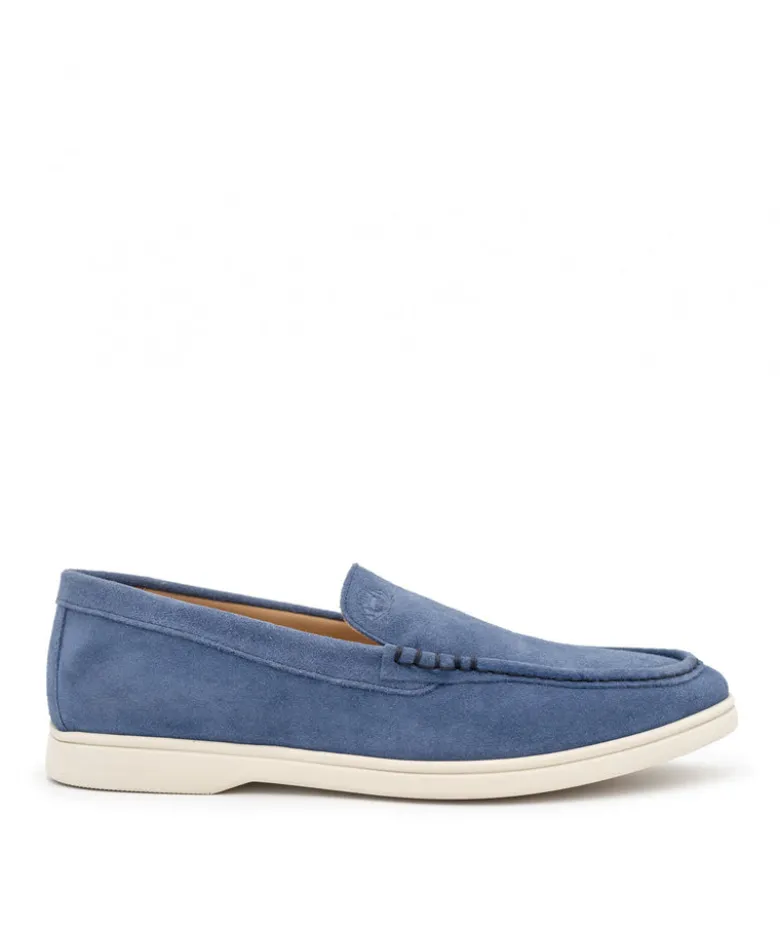 Mocassin MONACO Daim Bleu