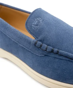 Mocassin MONACO Daim Bleu