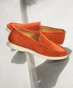 Mocassin MONACO Daim Brique