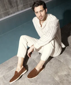 Mocassin MONACO Daim Marron