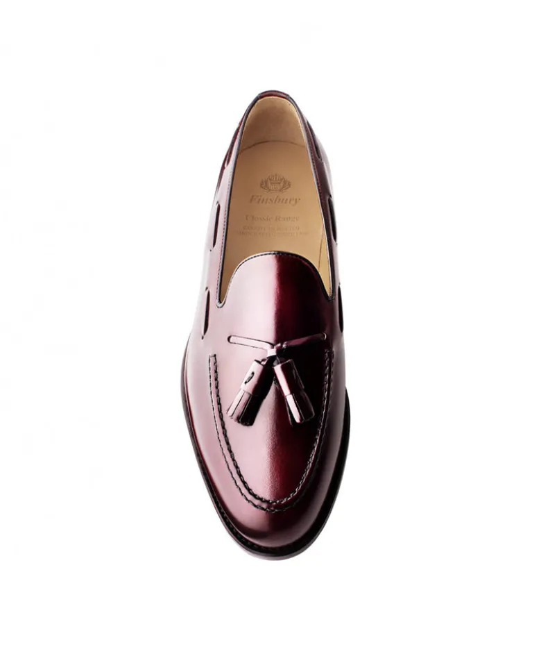 Mocassin OLDEN Bordeaux Lisse