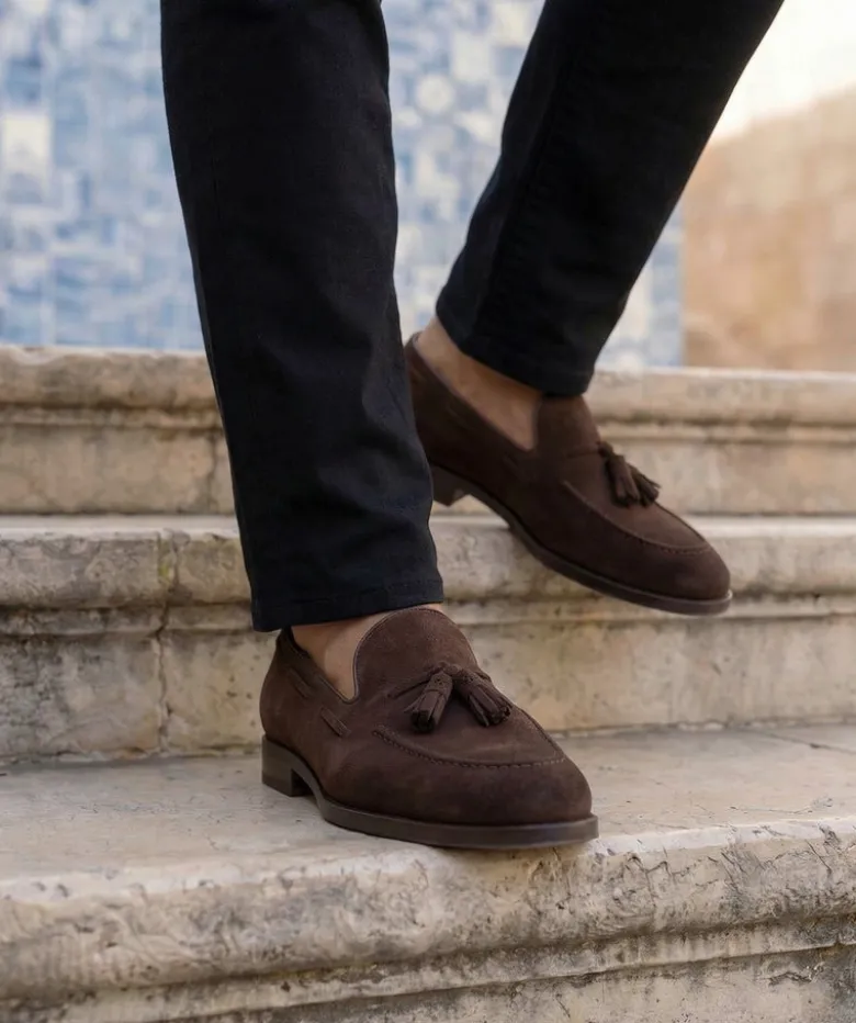 Mocassin OLDEN Daim Marron