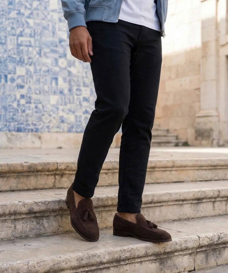 Mocassin OLDEN Daim Marron