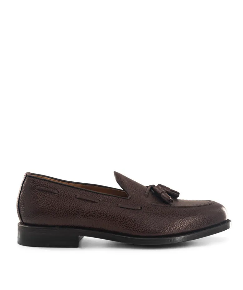 Mocassin OLDEN Grainé Marron