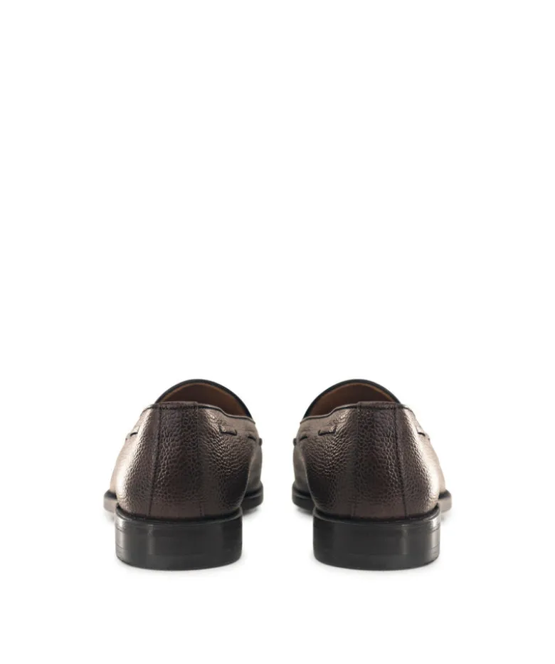 Mocassin OLDEN Grainé Marron