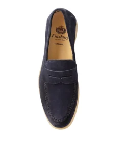 Mocassin PORTOBELLO Daim Bleu Marine