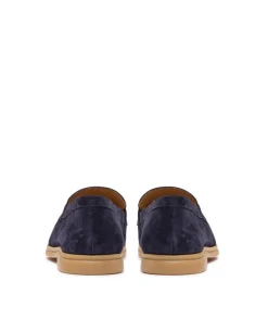 Mocassin PORTOBELLO Daim Bleu Marine
