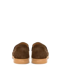 Mocassin PORTOBELLO Daim Olive Sombre
