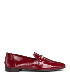 Mocassins AMELIE Vernis Cerise