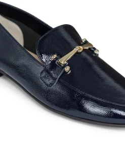Mocassins AMELIE Vernis Marine