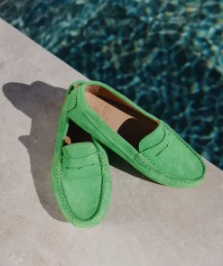 Mocassins ARLEQUIN Vert Emeraude