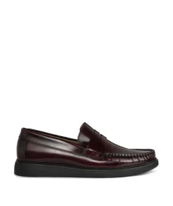 Mocassins EDUARDO Bordeaux Lisse