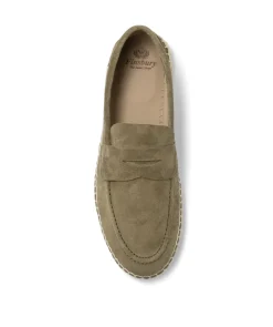 Mocassins NEVADA Daim Olive