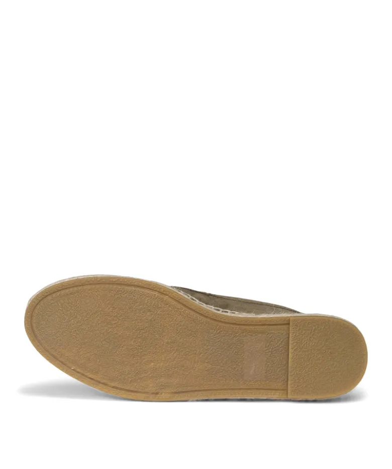 Mocassins NEVADA Daim Olive