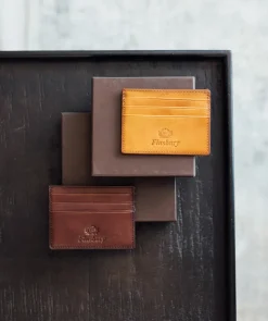 Porte-cartes Gold Patiné