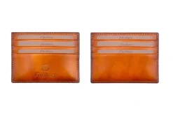 Porte-cartes Gold Patiné