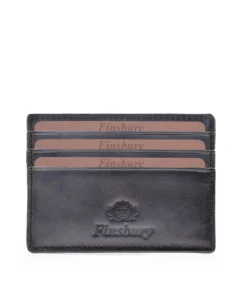 Porte-cartes Gris Patiné