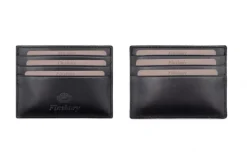 Porte-cartes Noir Patiné