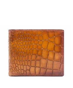 Portefeuille Croco Gold