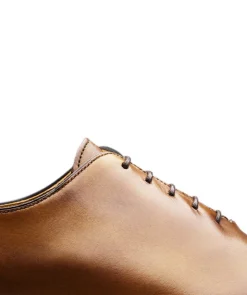 Richelieu GIULIA Marron Patiné