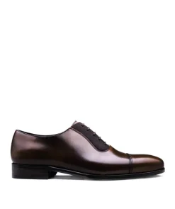 Richelieu HEATHROW MARRON BI MATIERE