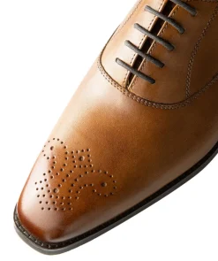 Richelieu JERSEY Marron Patiné