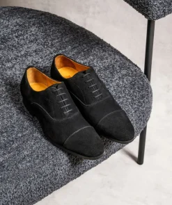 Richelieu WHITNEY Veau Velours Noir